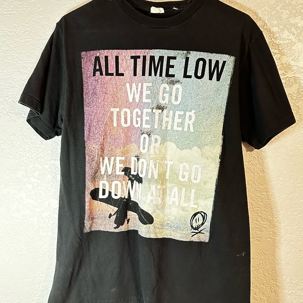 All Time Low Bay Island We Go Together Music Mens Large Vintage Merch T Shirt